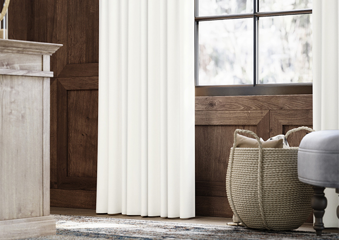 Premier Velvet (Thermal Blackout), Snow White - Made to Measure Curtains - Image 5